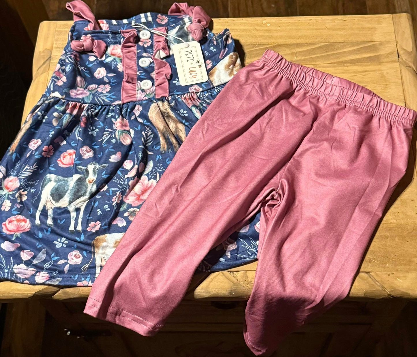 Highland Cow World Two Piece Pants