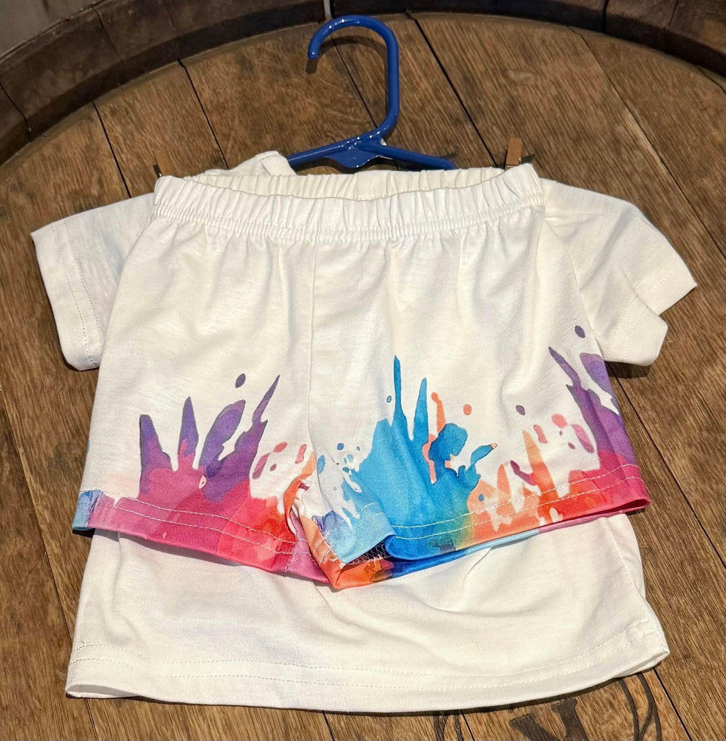 Monster Dino Two Piece Short Set