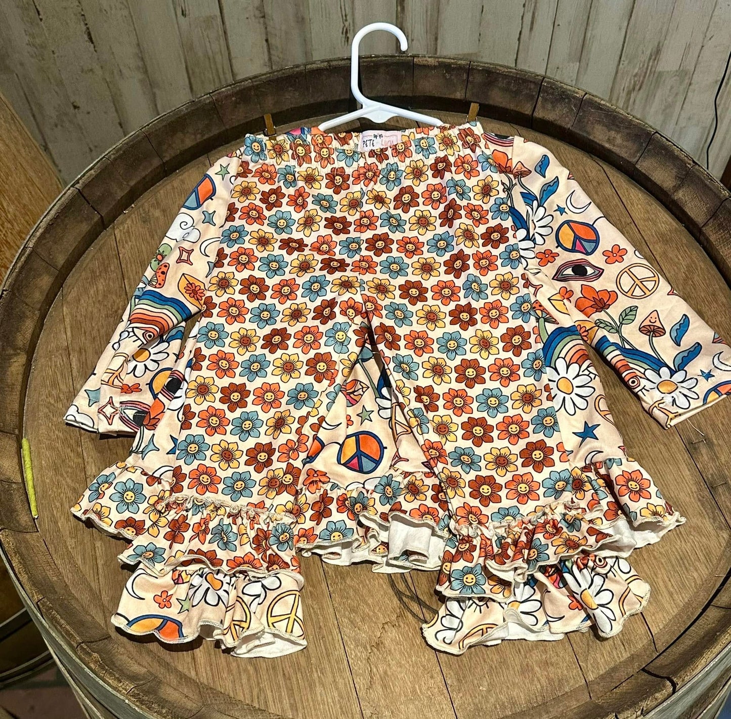 Peace Love & Flowers Two Piece Pants