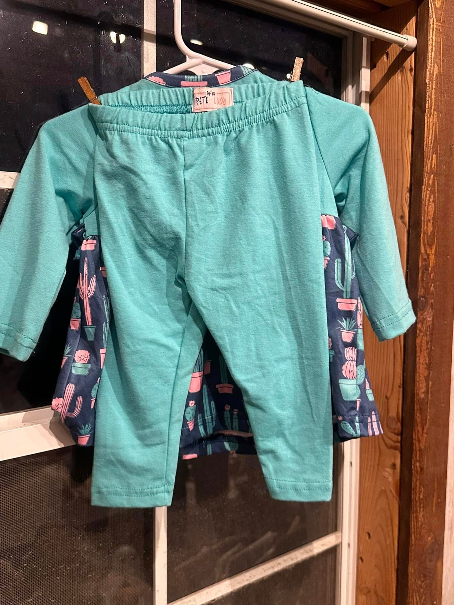 Pinky Cactus Two Piece Pants