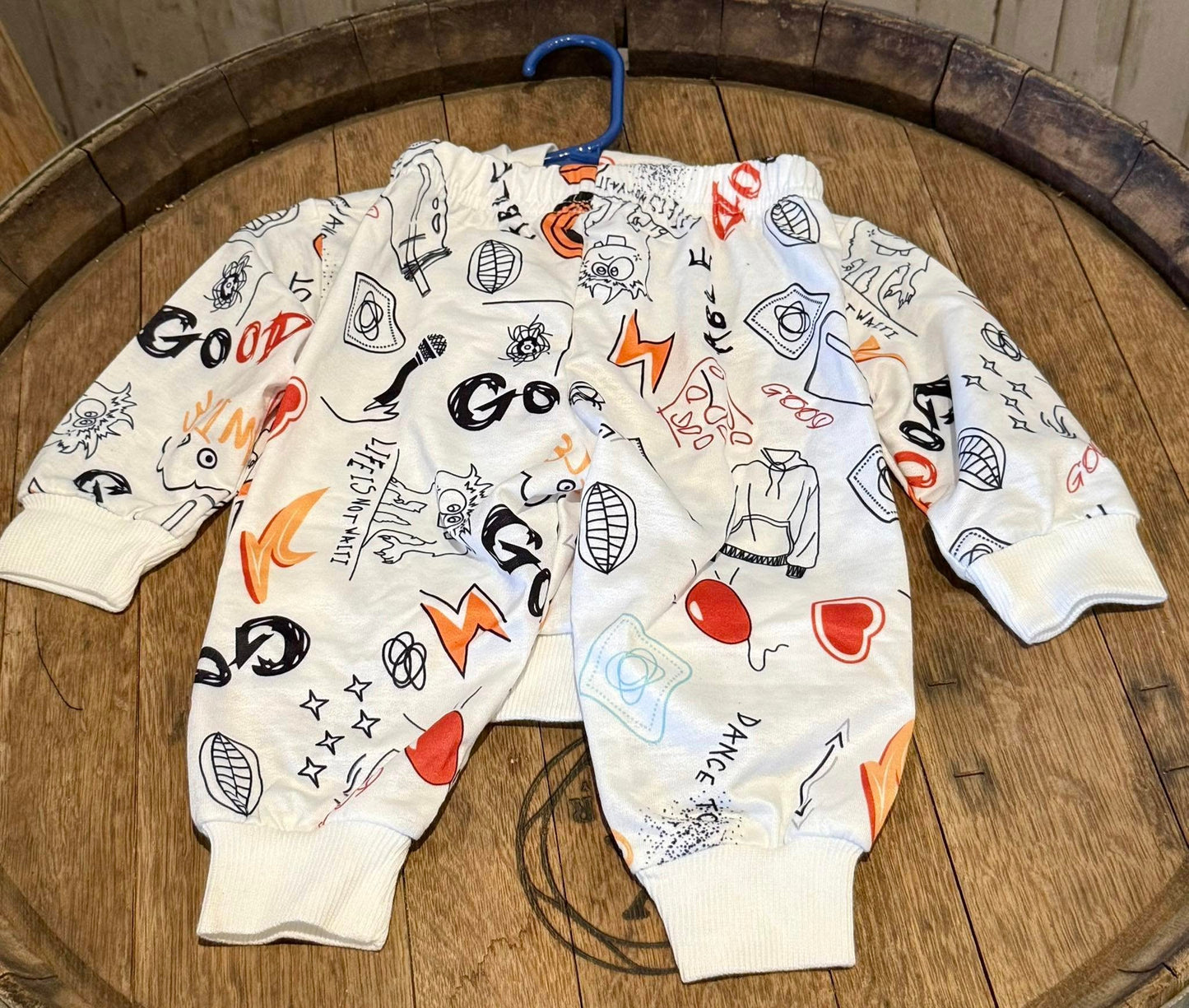 Skateboard Bear Two Piece Jogger