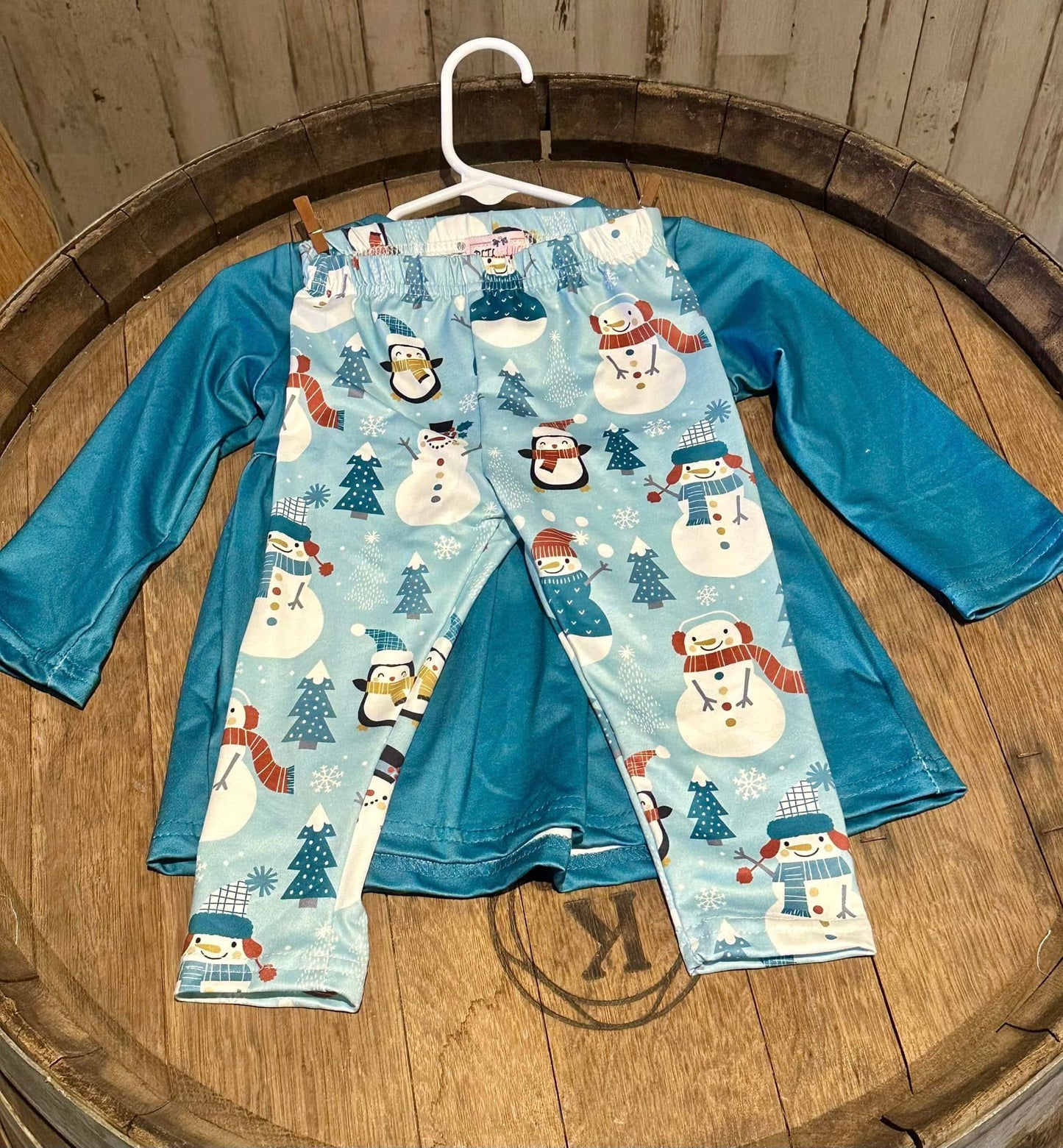 Snowman Village Two Piece Pants