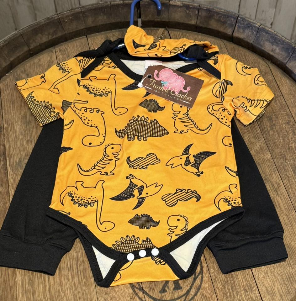Sunny Dinos Two Piece Pants