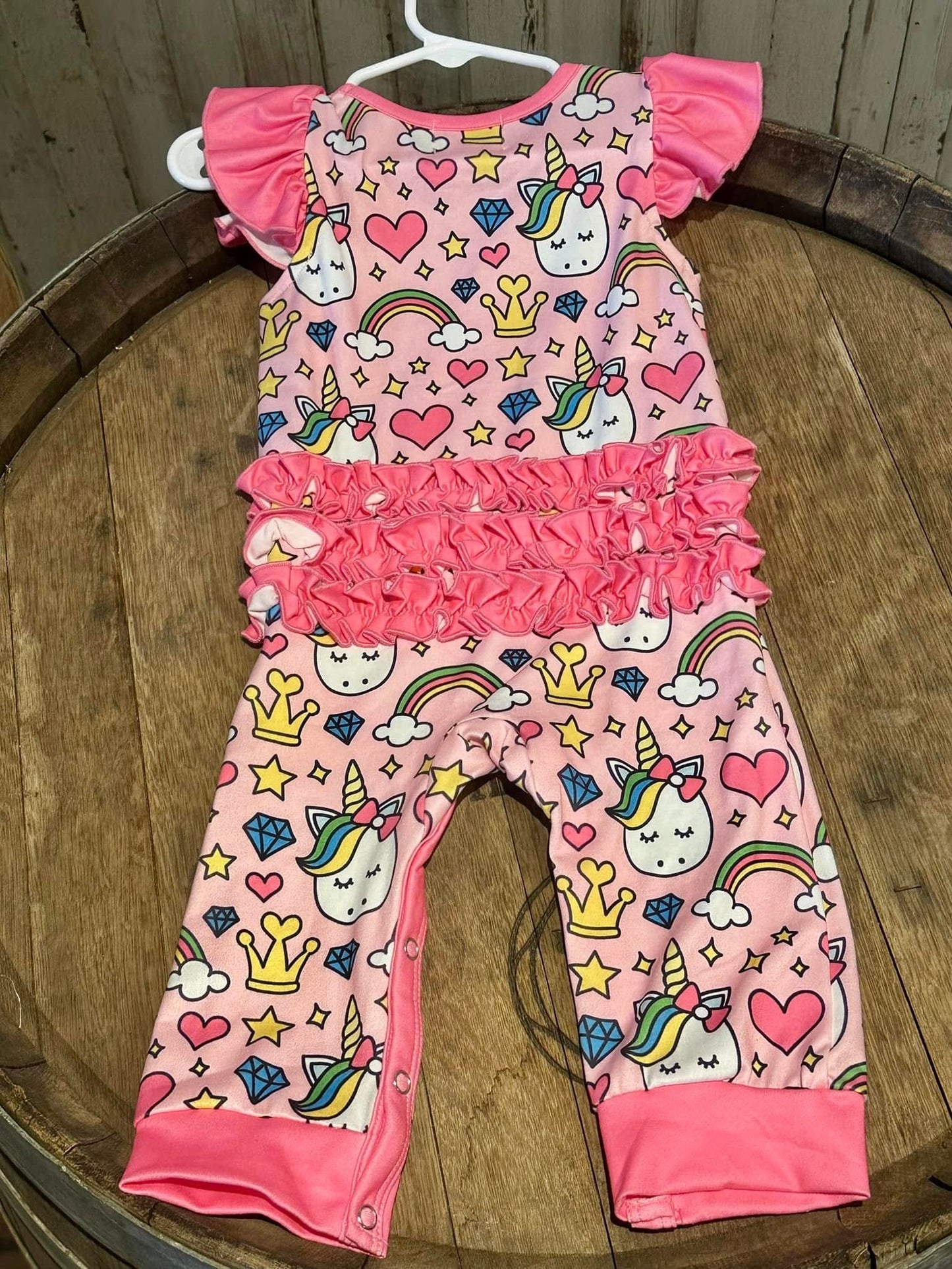 Unicorns & Rainbows Romper