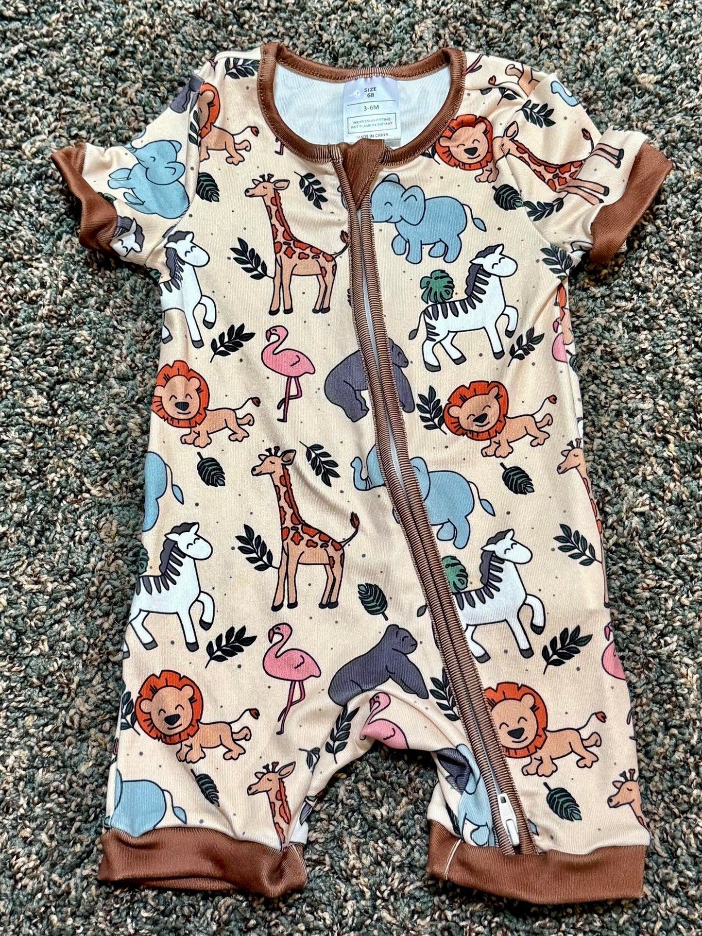 Animal Kingdom Romper