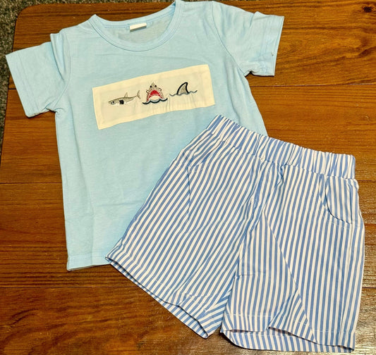 Baby Shark Short Set