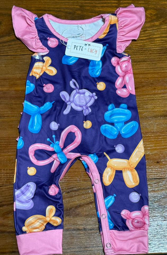 Balloon Friends Romper