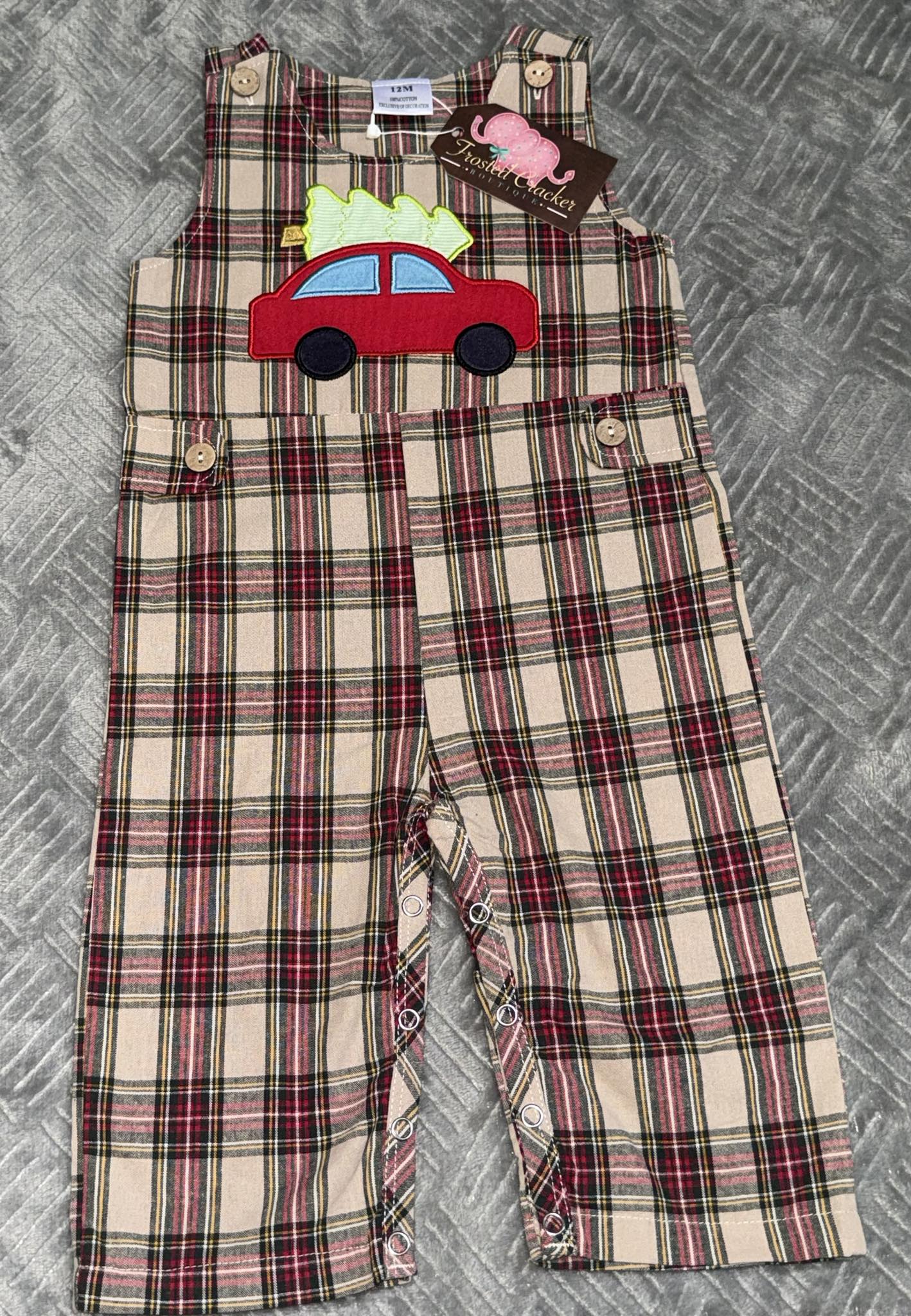 Car Tree Overalls