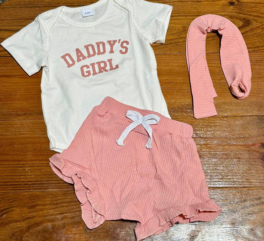 Daddys Girl Short Set