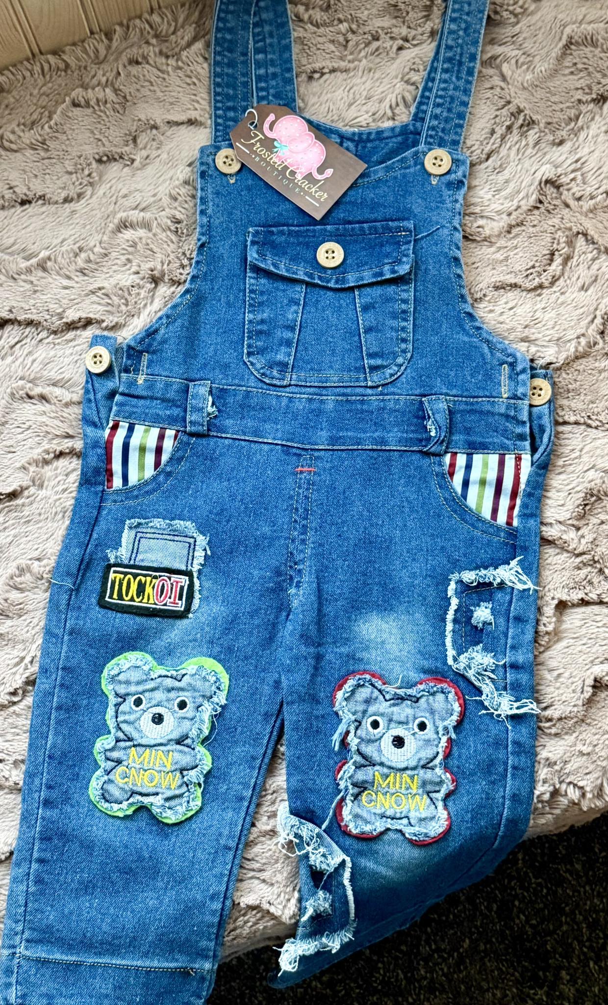 Denim Overalls