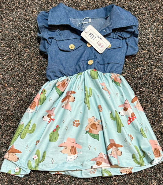 Doggie Cactus Dress