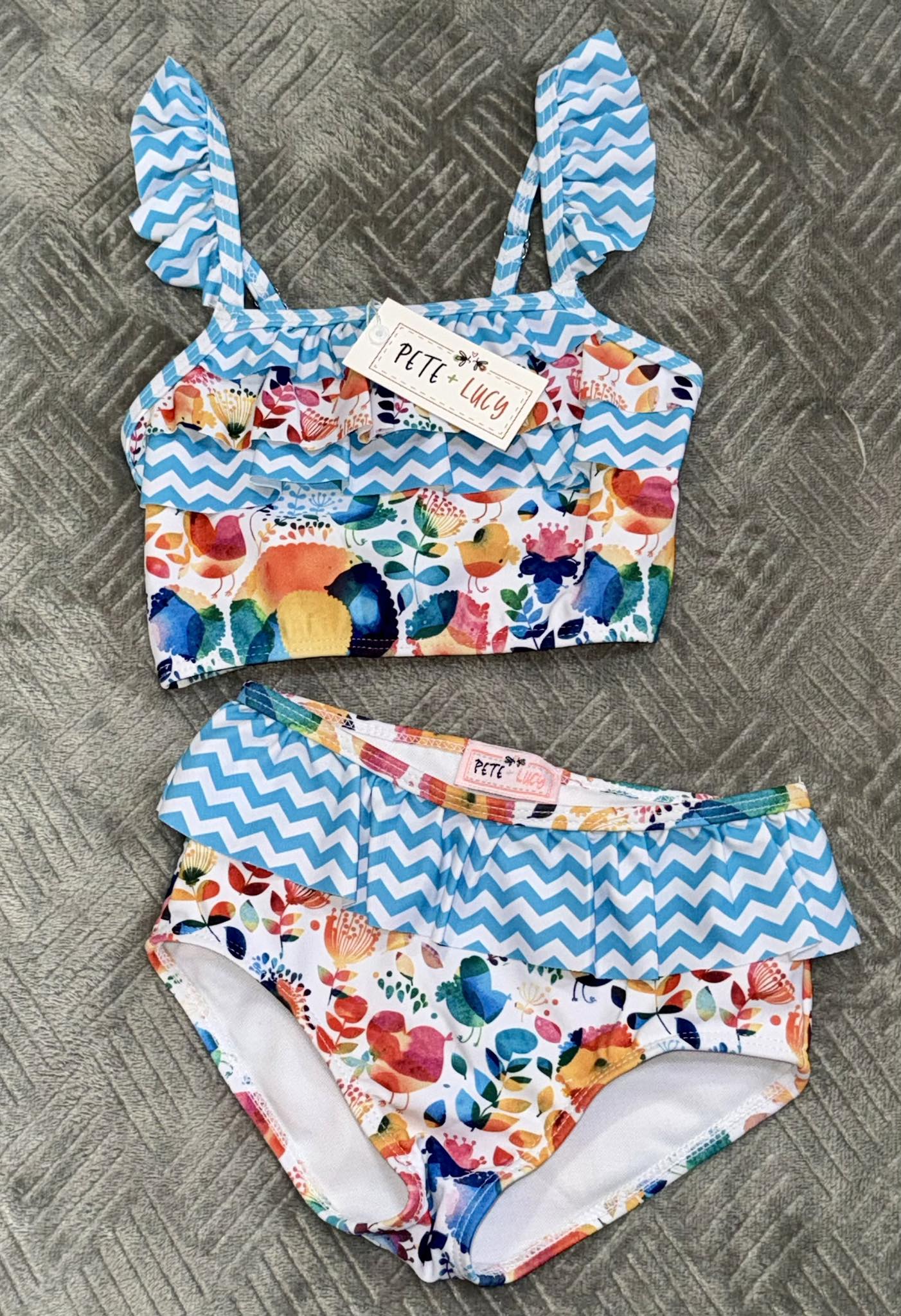 Floral 2 Piece Swimsuite