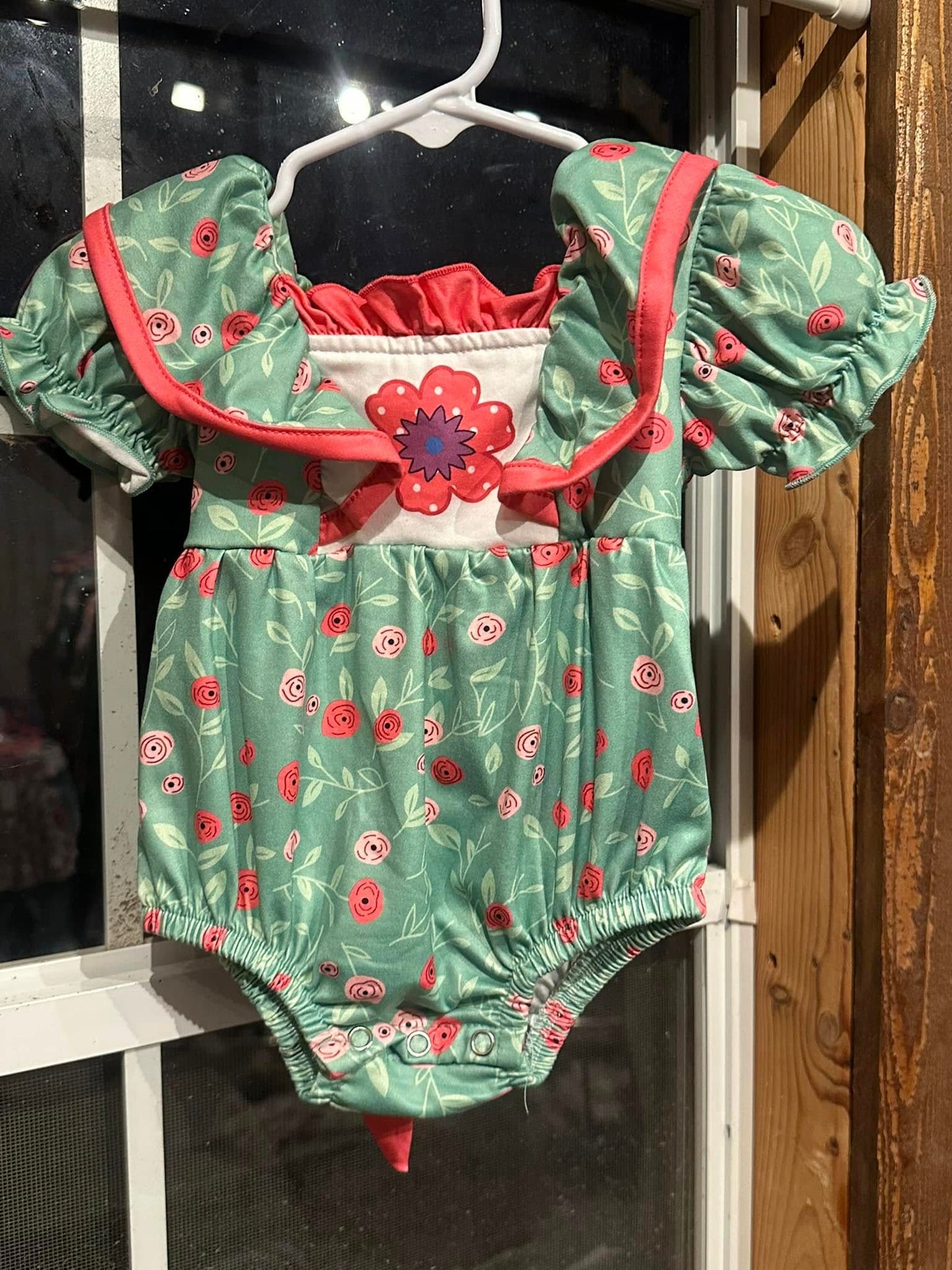 Flowers & Frills Romper