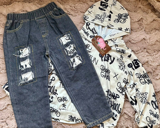 Graffiti Jean Set