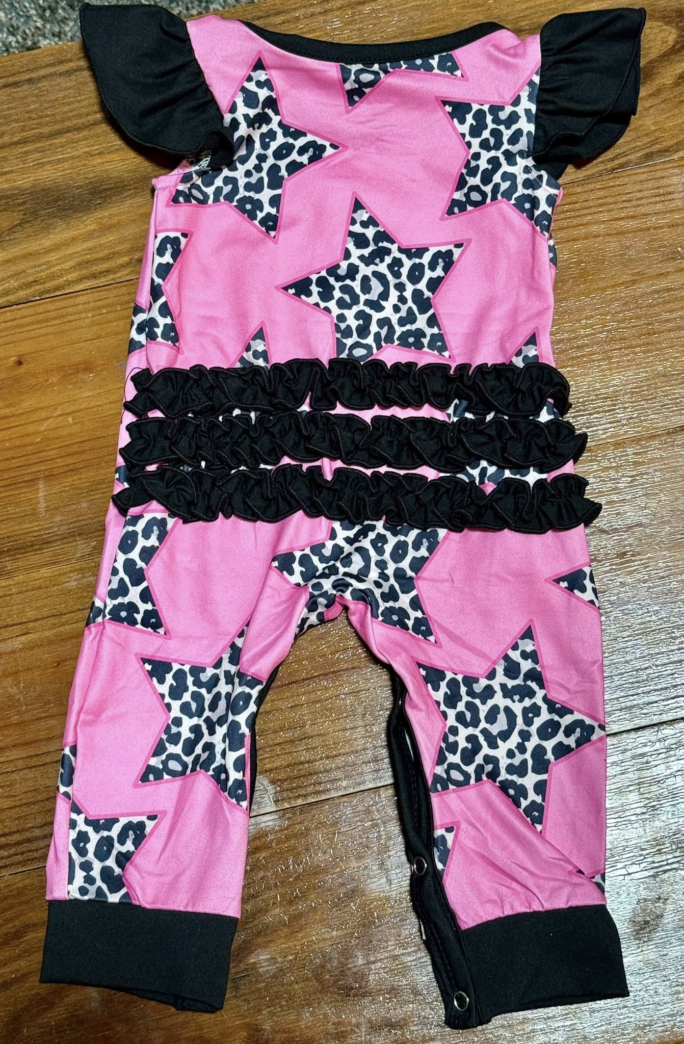 Hot Pink Romper