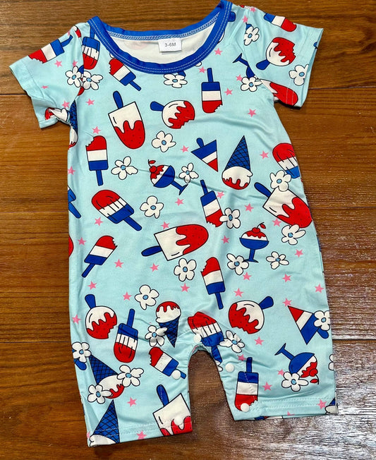 Ice Cream Party Romper