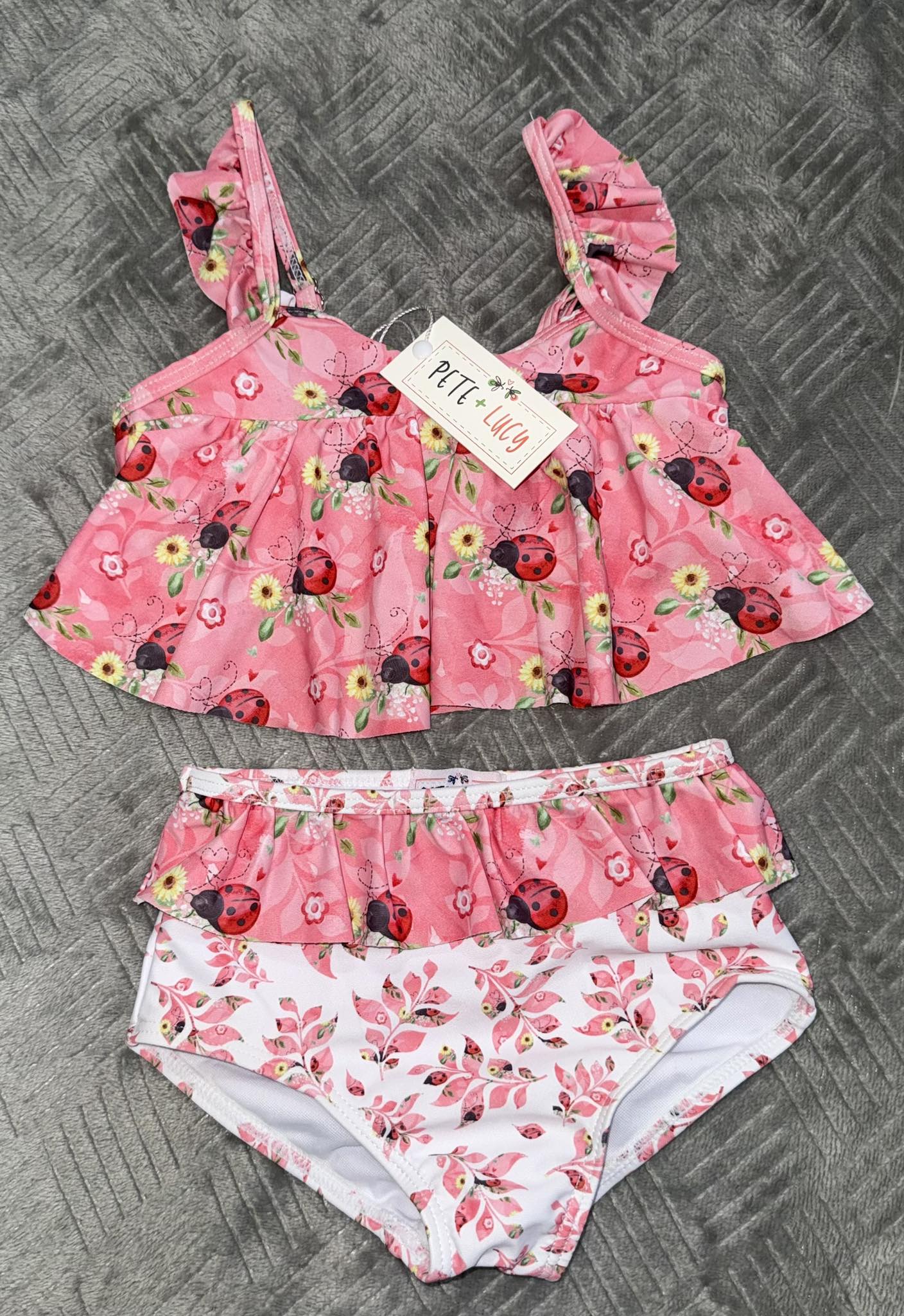 LadyBug 2 Piece Swimsuite