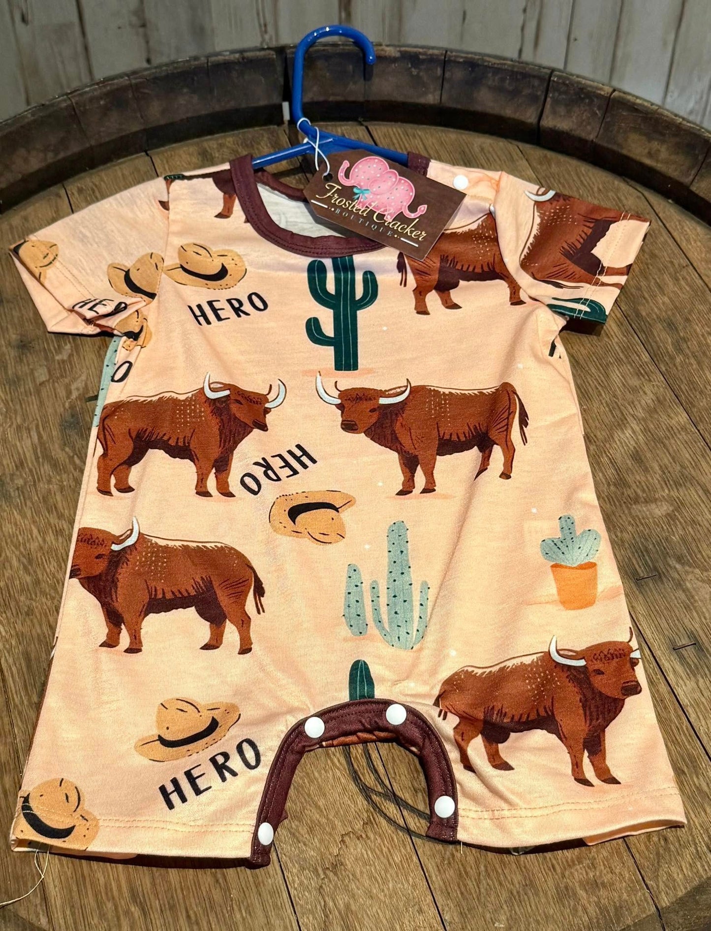 Longhorn Romper