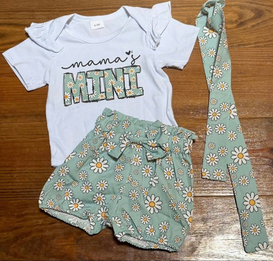 Mama's Mini Short Set