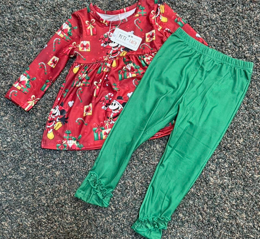 Minnie 2 Piece Christmas