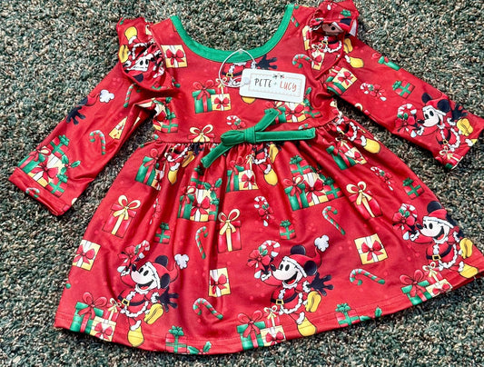Minnie Christmas Dress