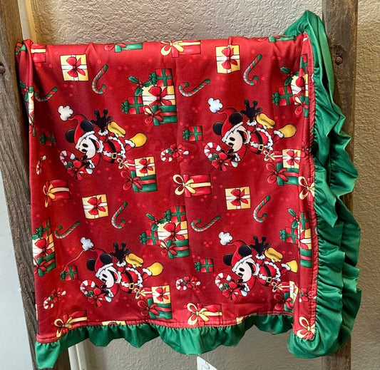 Mouse Christmas Blanket