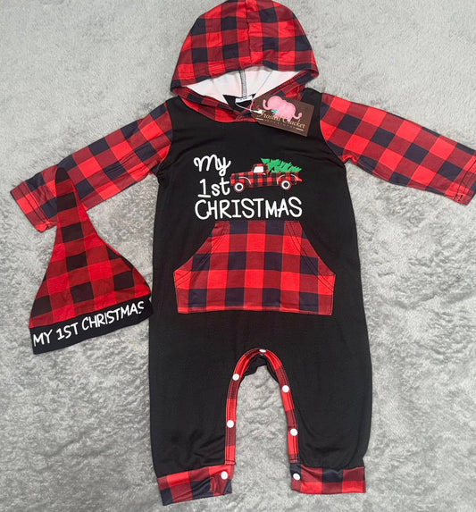 Checkered My 1st Christmas