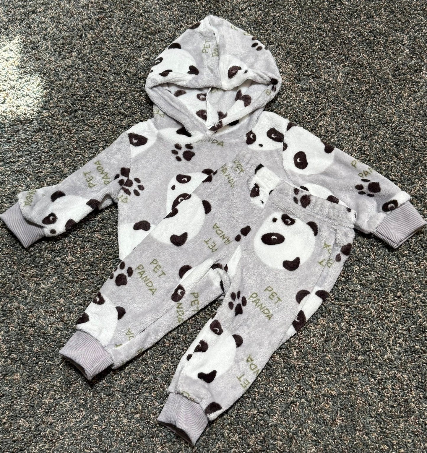 Pet Panda Sweat Suit