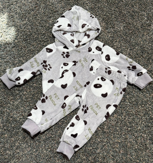 Pet Panda Sweat Suit
