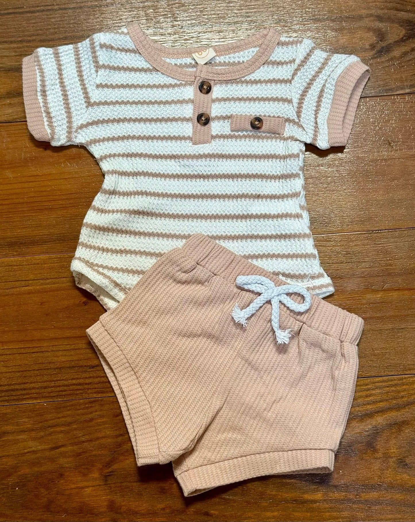 Sand Two Piece Short Set