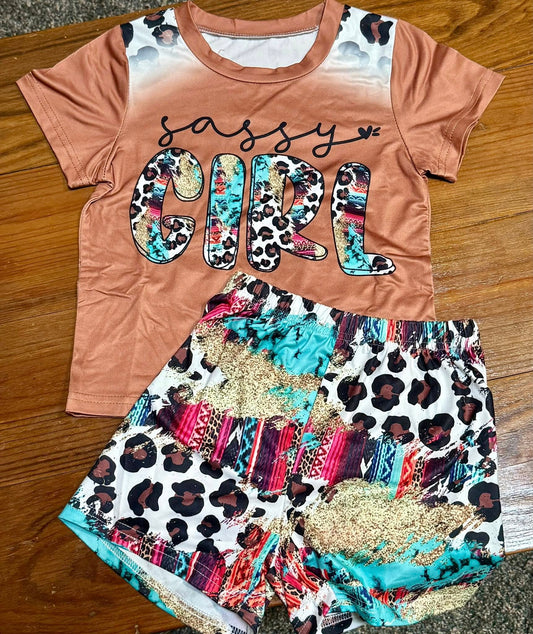 Sassy Girl Two Piece Shorts