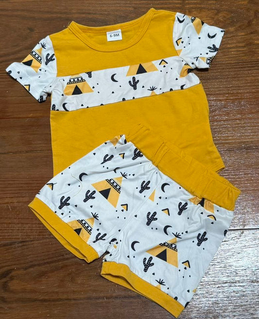 Teepee Days Two Piece Short Set