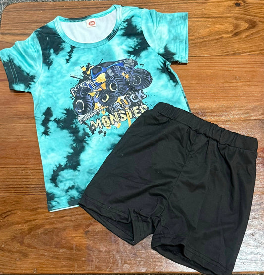 Truck Monster Short Set