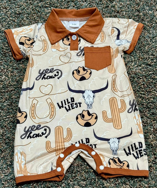Yee Haw  Wild West Romper