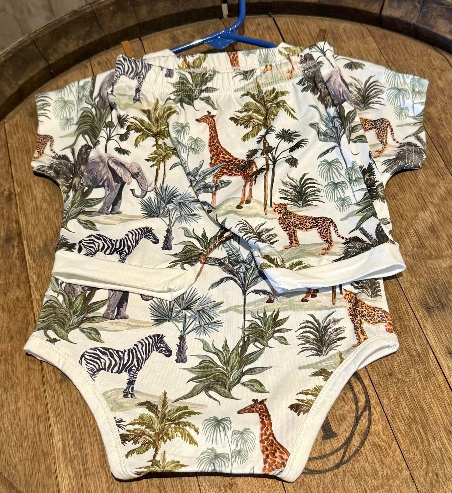 Zoo Time Two Piece Short Set